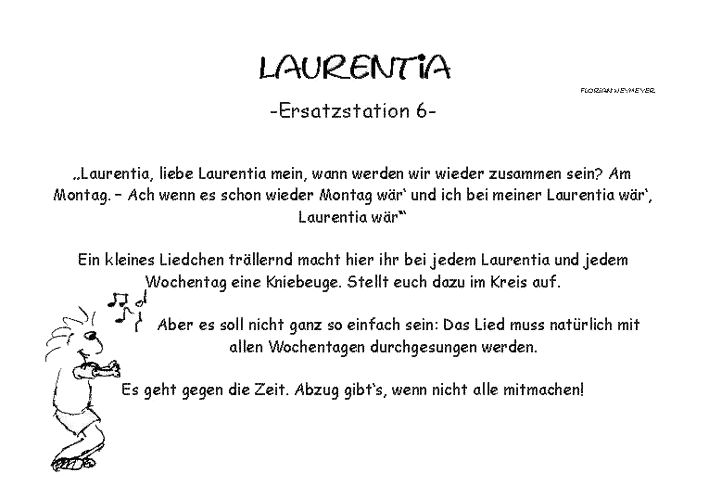 Laurentia Liedtext